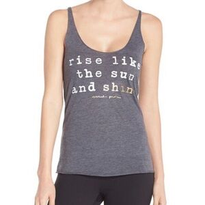 Spiritual Gangster Burn Out Yogini Racer Back Tank  (L)